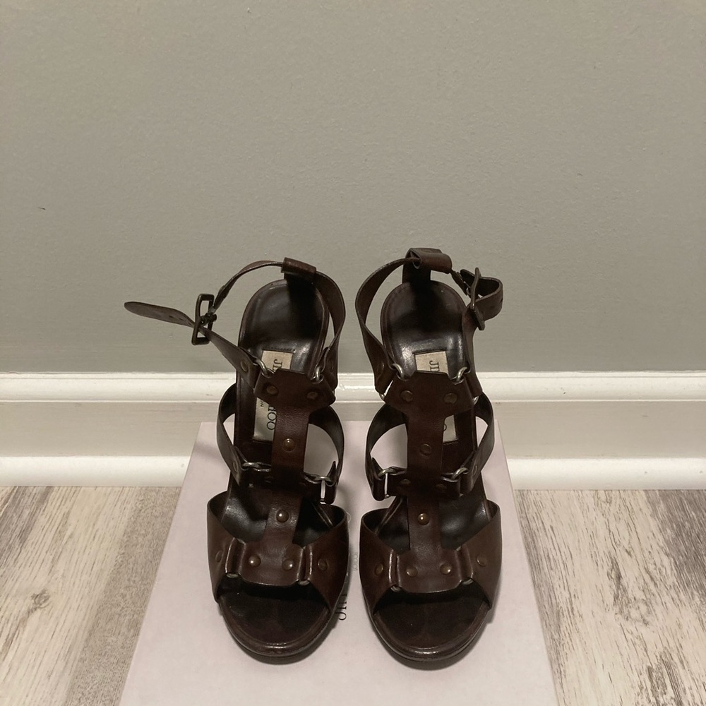 Jimmy Choo strappy Gladiator sandals